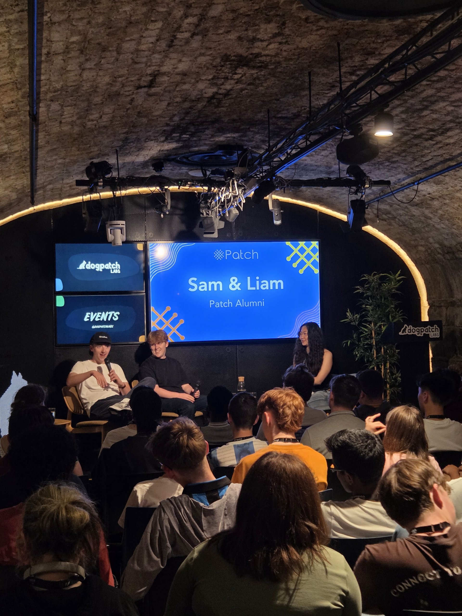 Alumni fireside gathering