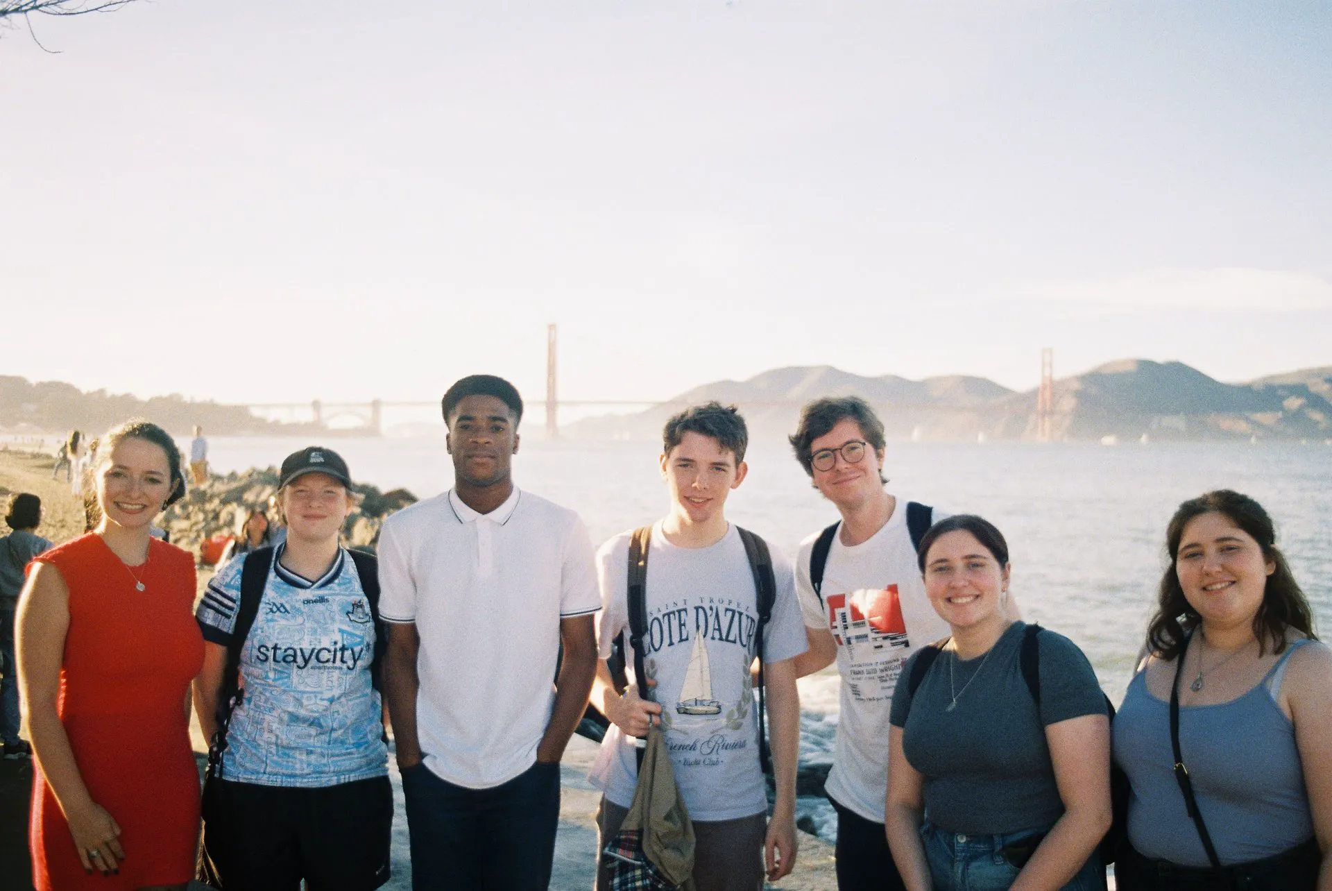 Fellows at Golden Gate Bridge