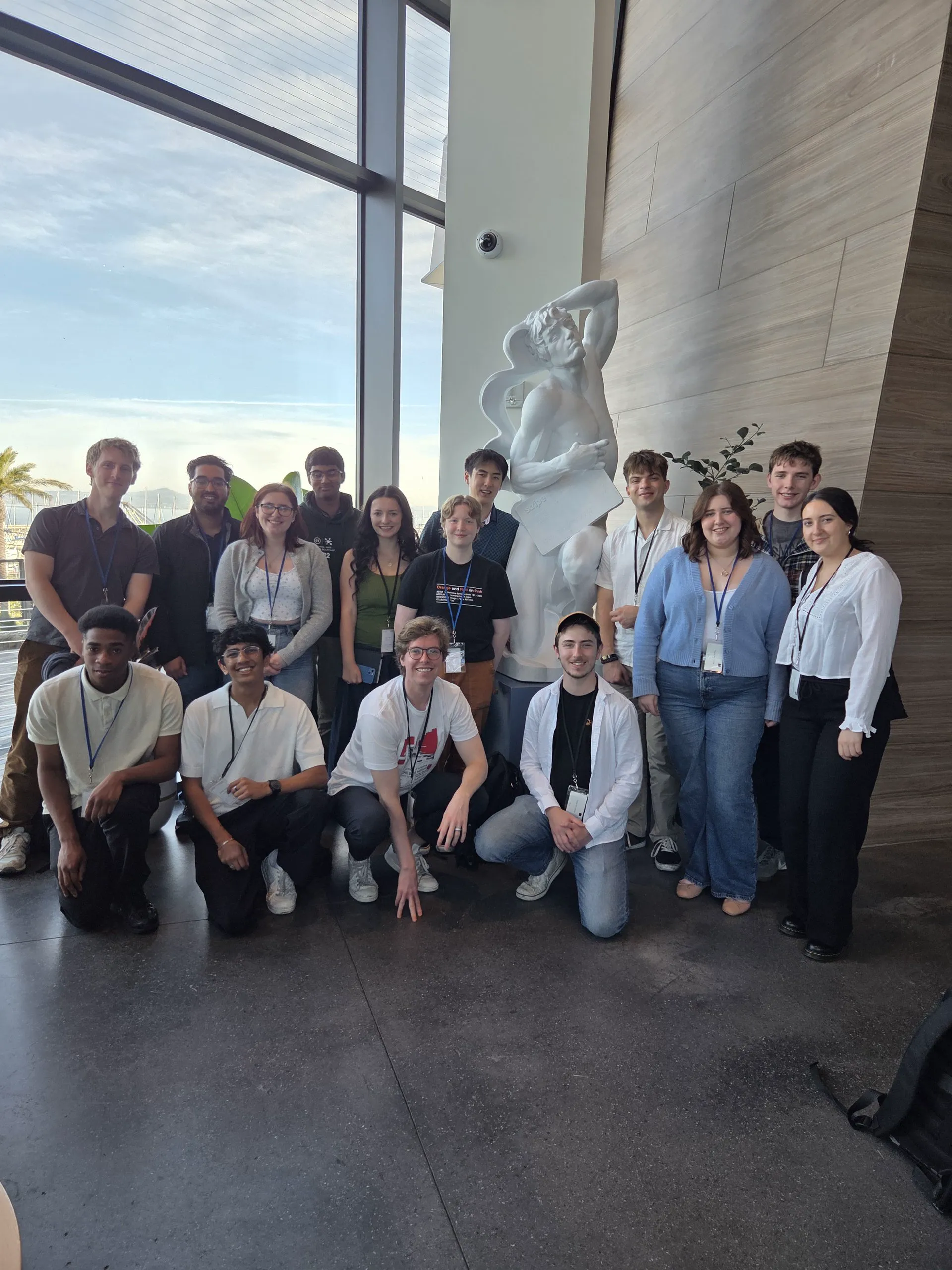 Group photo at Stripe