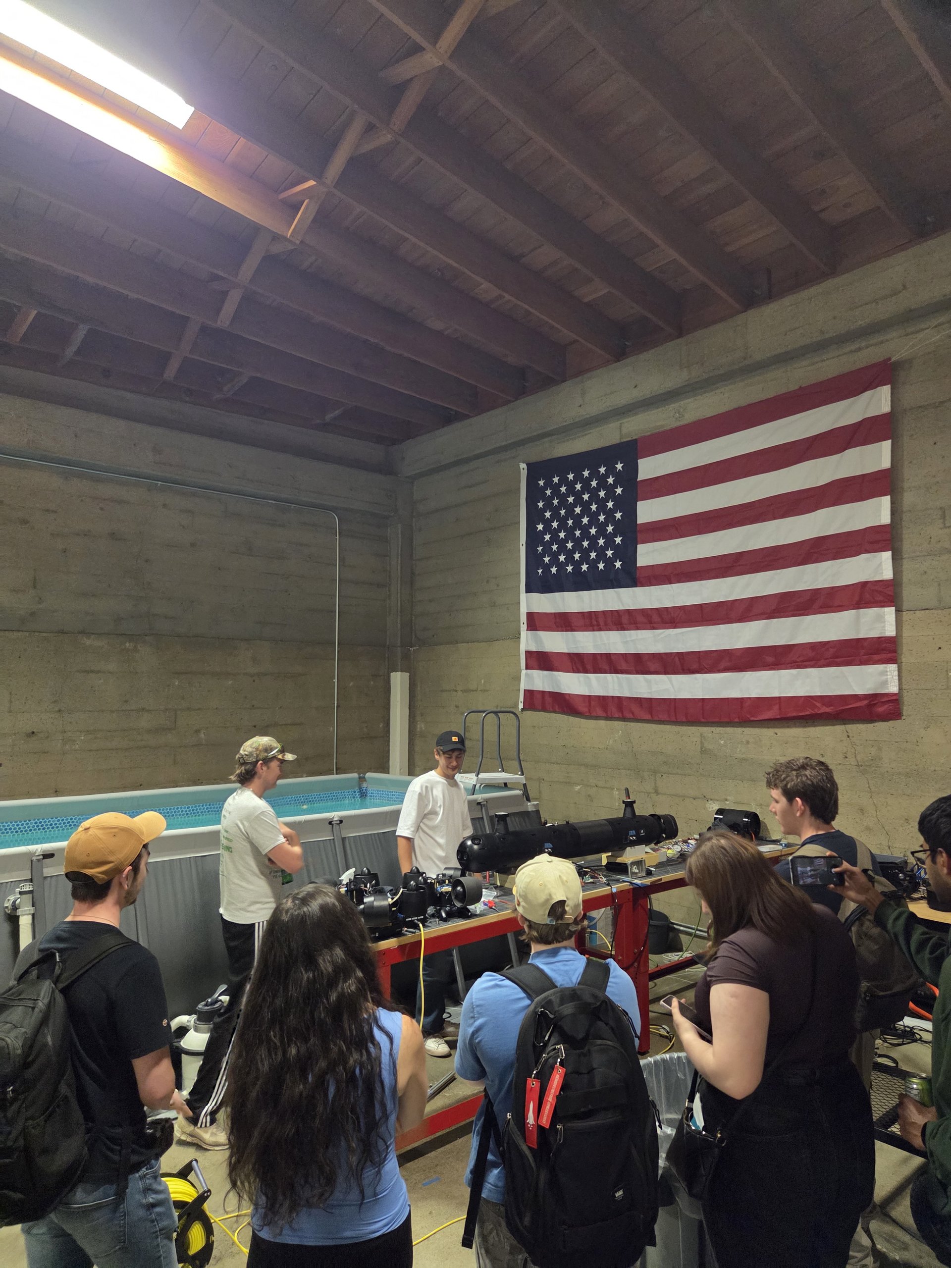 Fellows visiting Ulysses factory