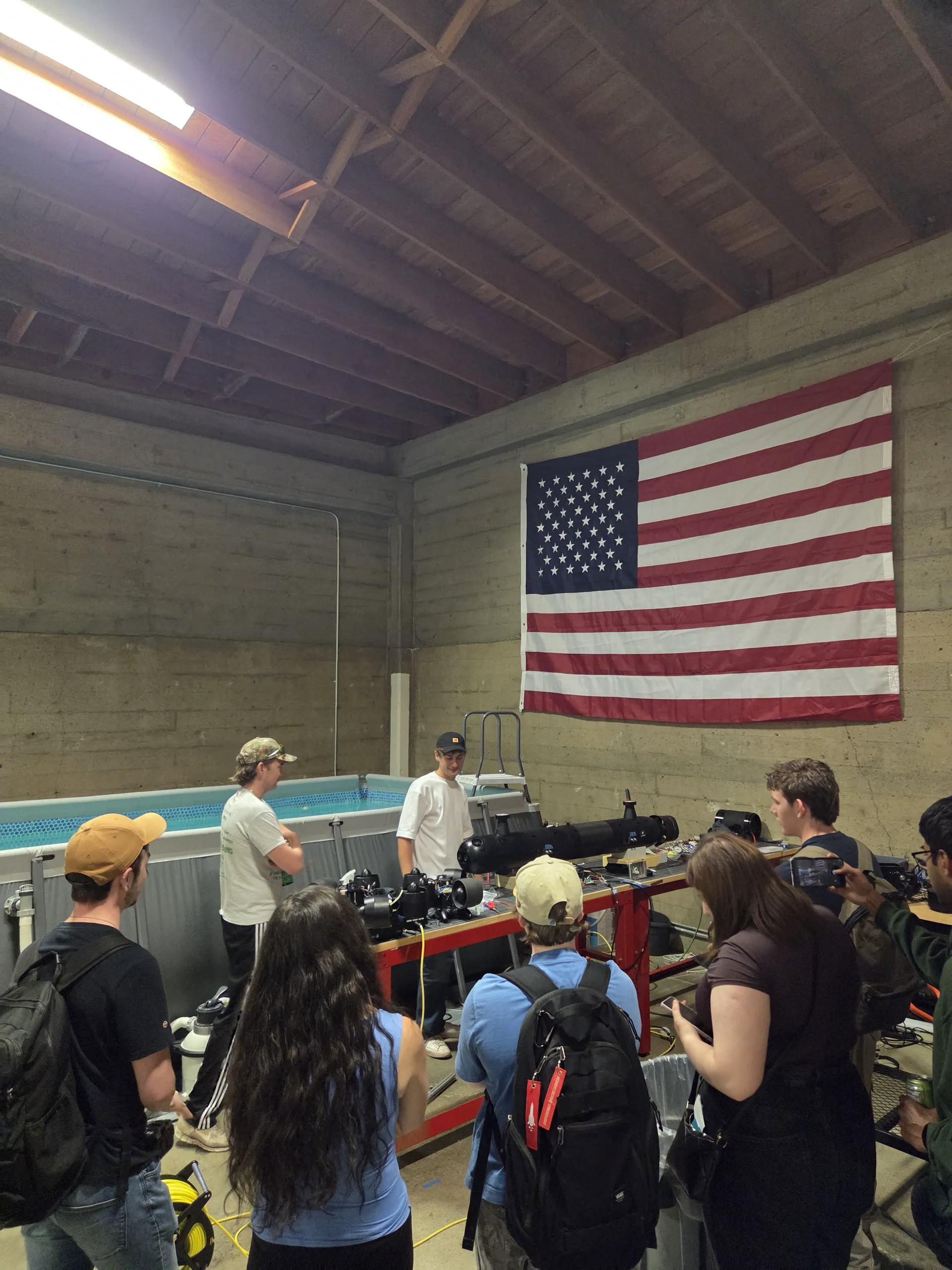 Fellows visiting Ulysses factory