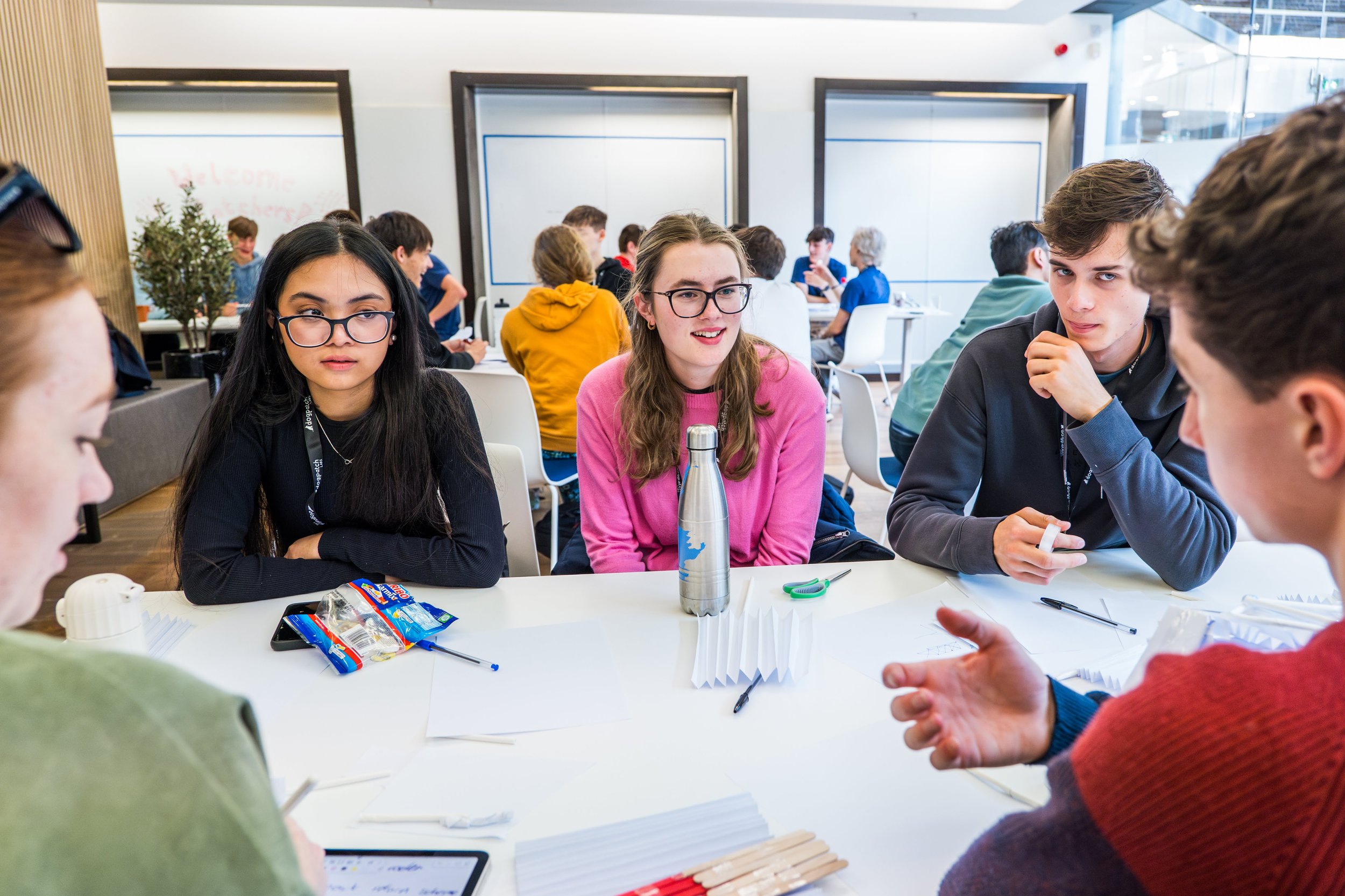 Teams working on projects