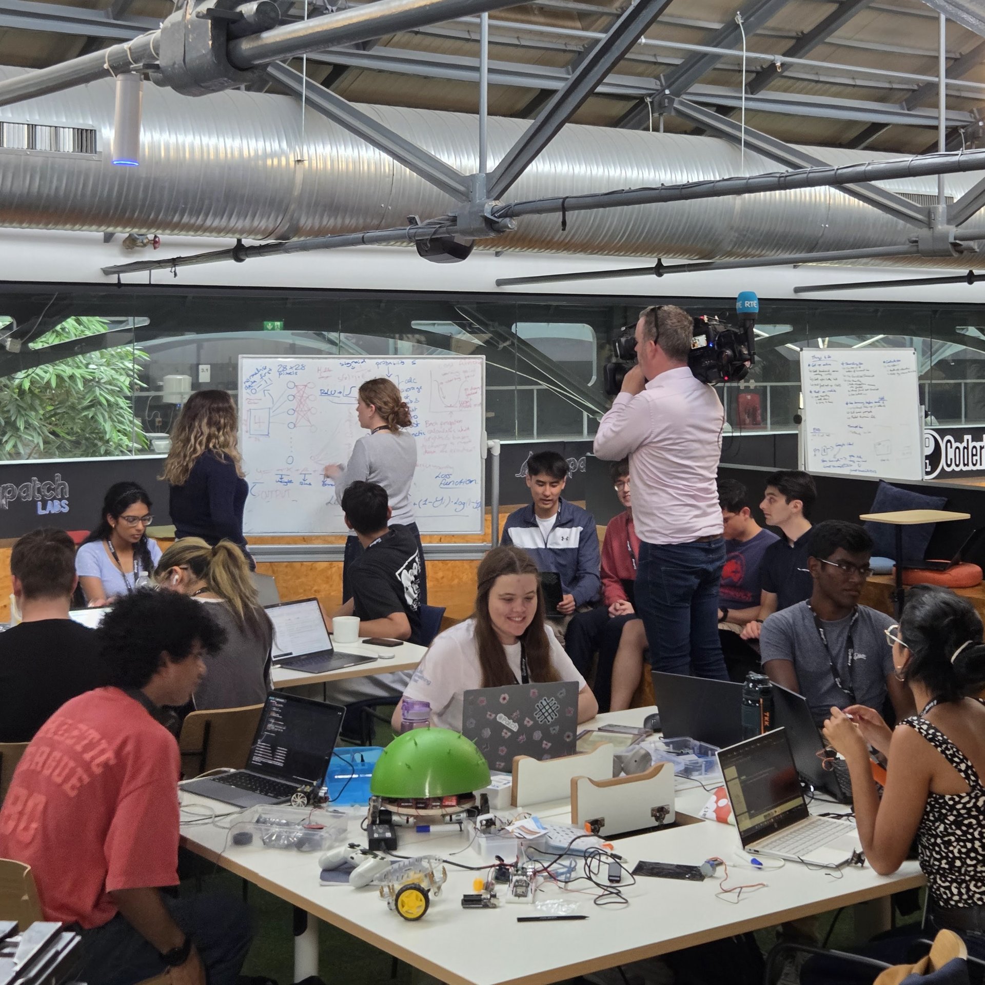 Patchers visited by RTÉ