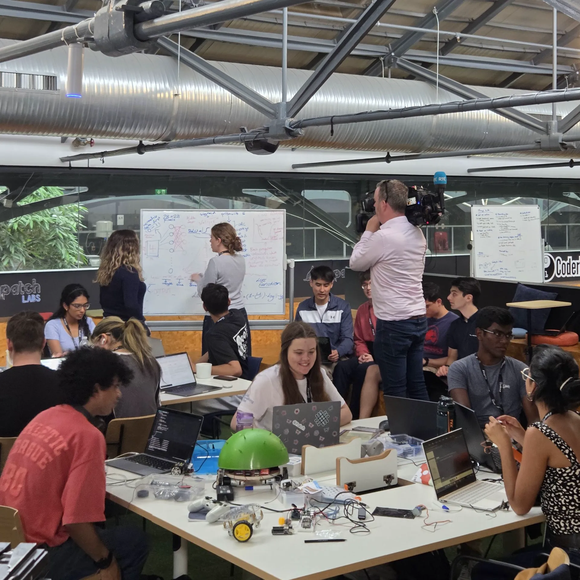 Patchers visited by RTÉ